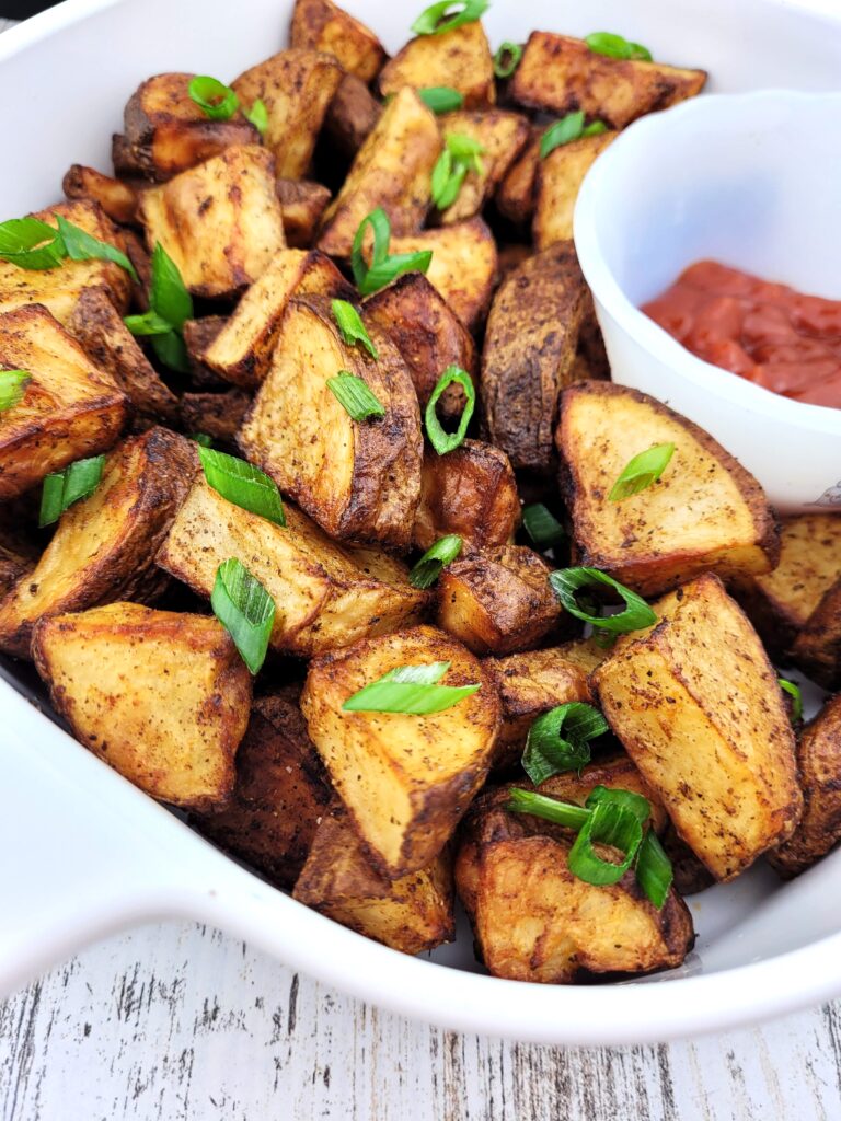 Easy Roasted Spicy Potatoes - Aldona's Kitchen