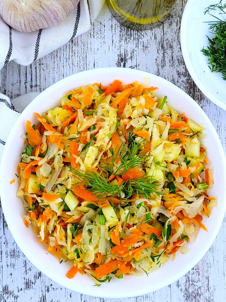 aldonas kitchen sauerkraut salad