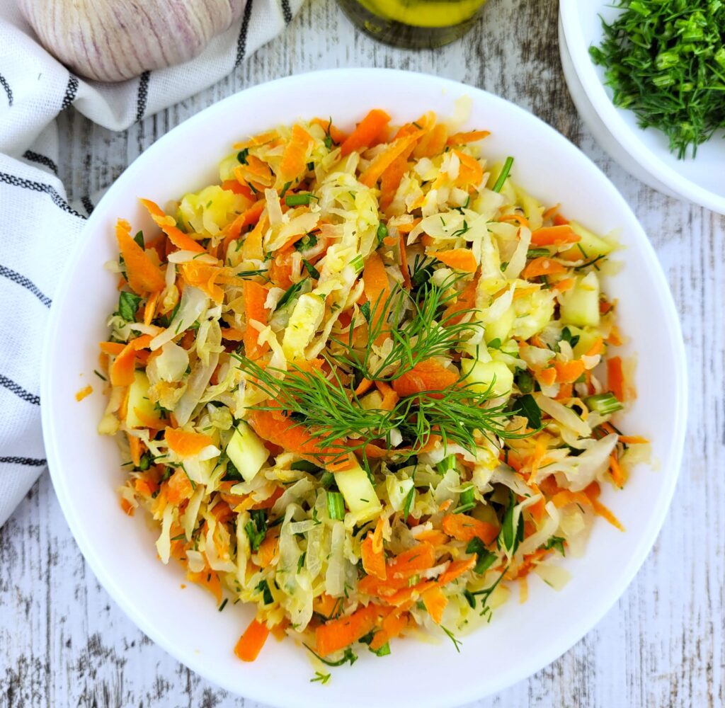 aldonas kitchen sauerkraut salad